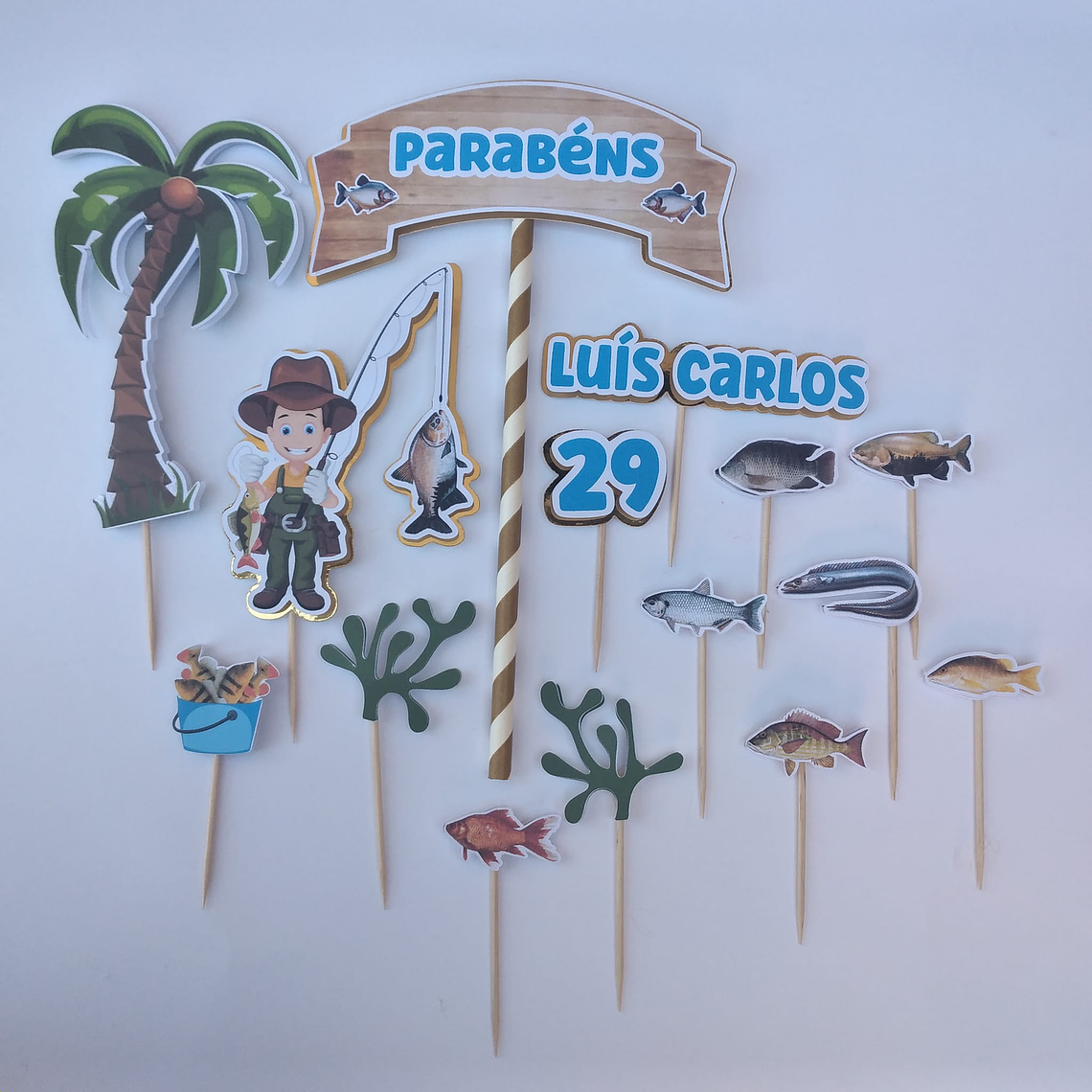 Topo de Bolo - Pesca 1