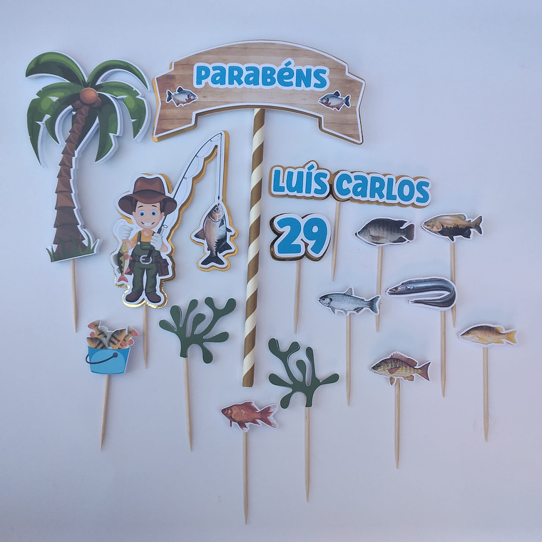 Topo de Bolo - Pesca 1