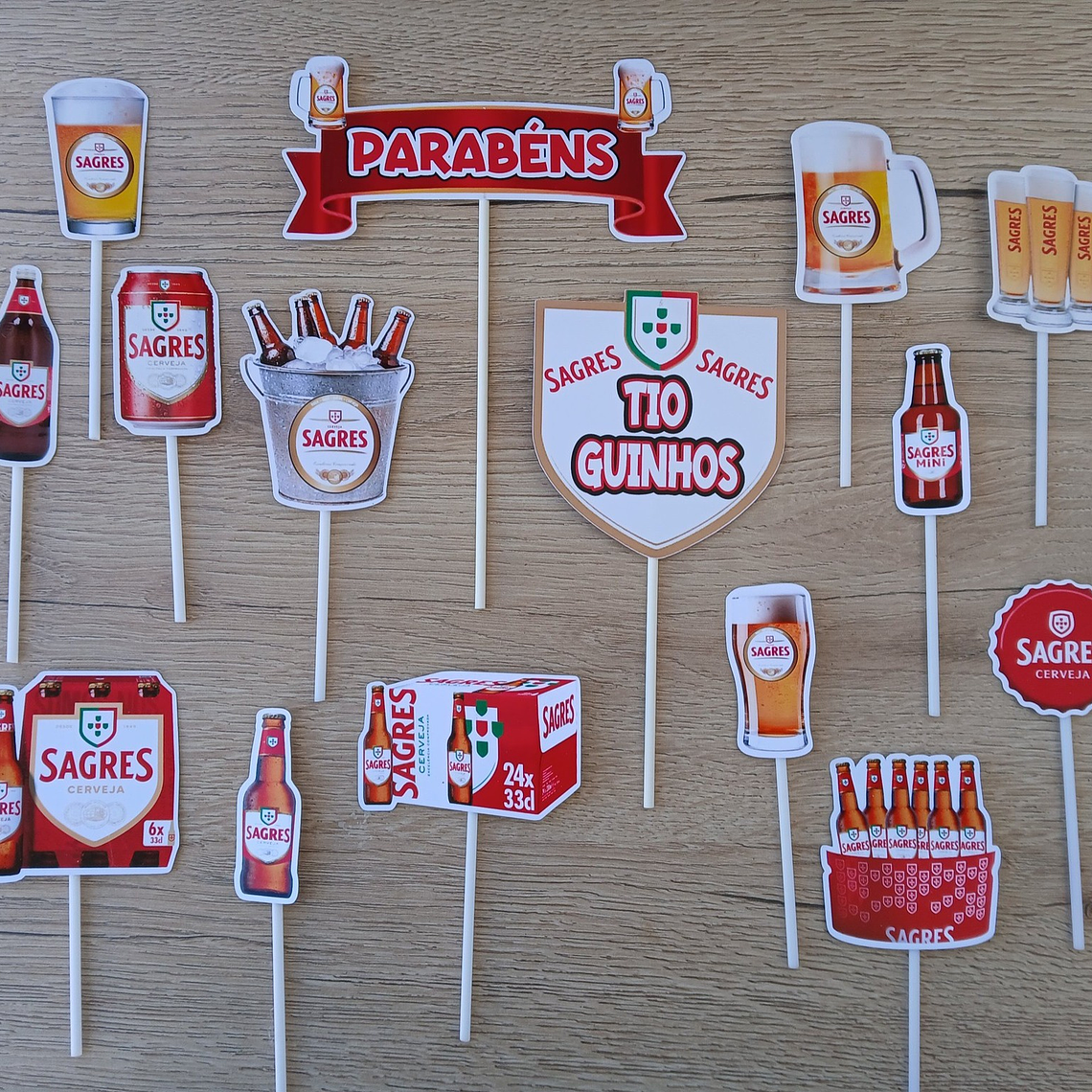 Topo de Bolo - Cerveja 1