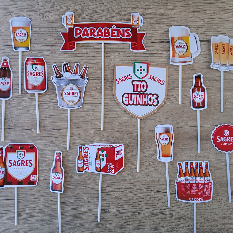 Topo de Bolo - Cerveja 1