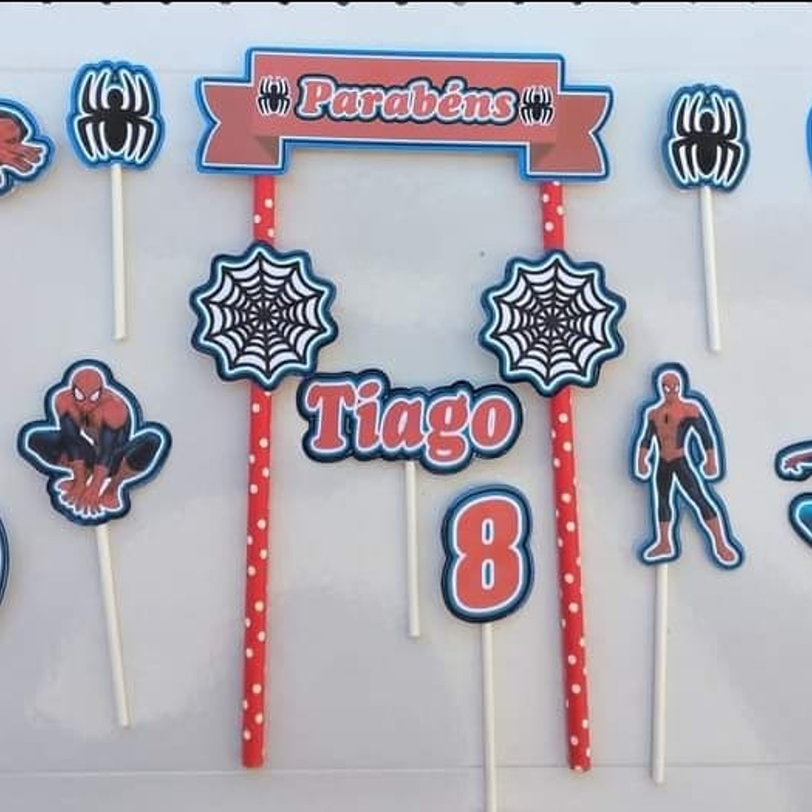 Topo de Bolo - Homem Aranha 1