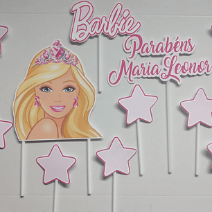 Topo de Bolo - Barbie