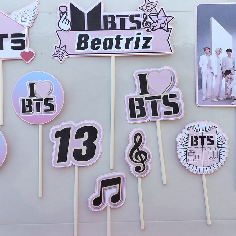 Topo de Bolo - BTS 1