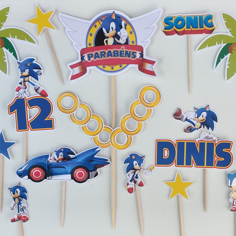 Topo de Bolo - Sonic 1