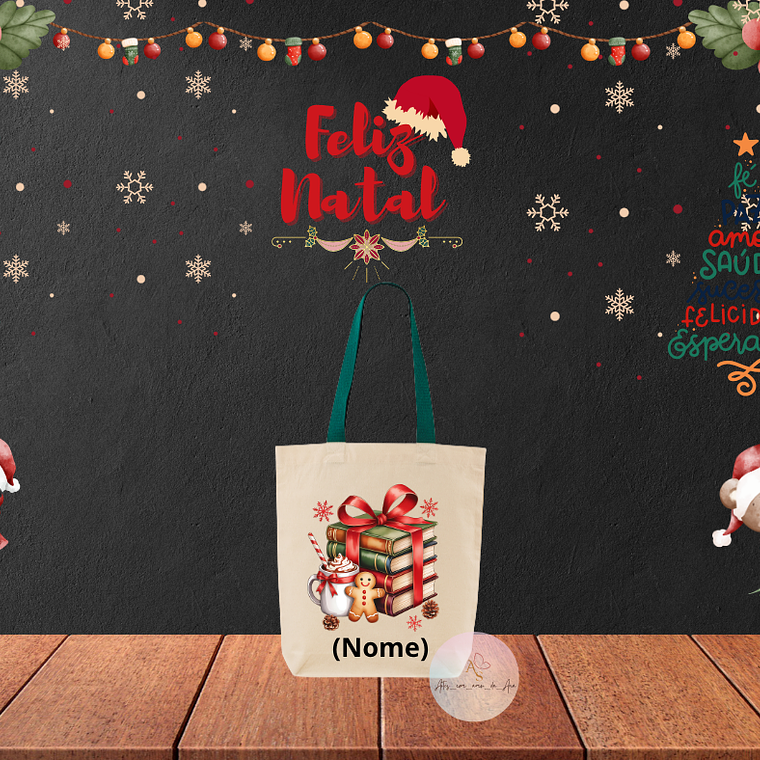 Saco Personalizado livros 1