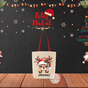 Saco Personalizado Rena Fofinha