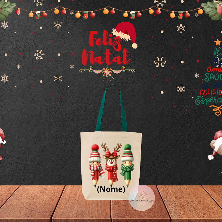 Saco Personalizado Lápis 2 1