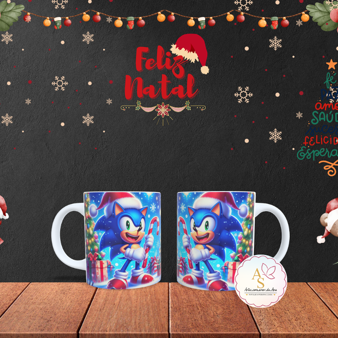 Caneca Personalizada SONIC 1