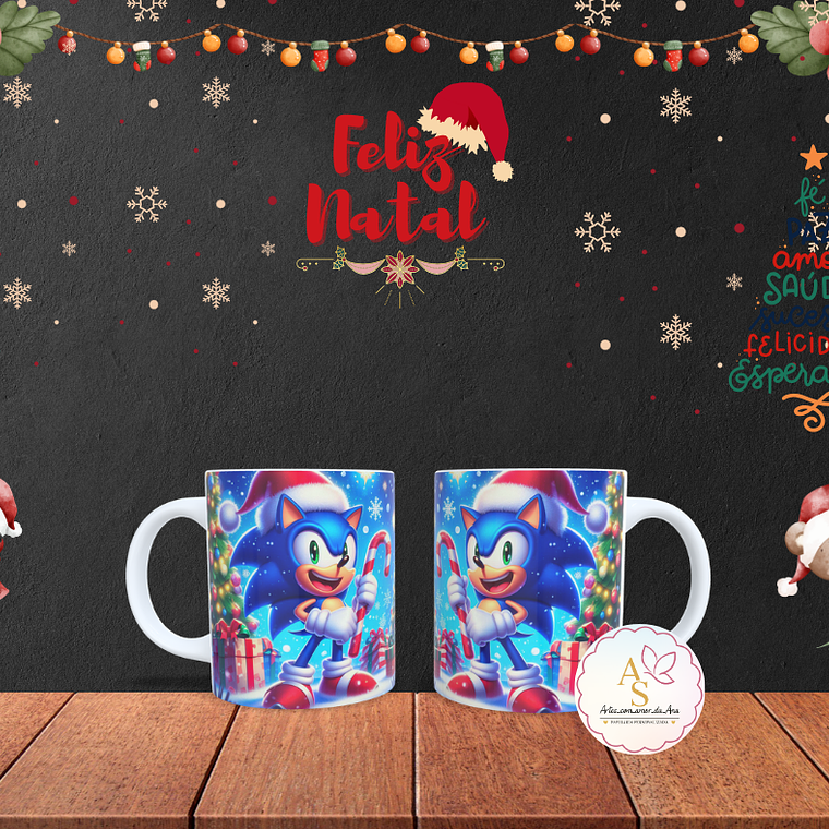 Caneca Personalizada SONIC 1
