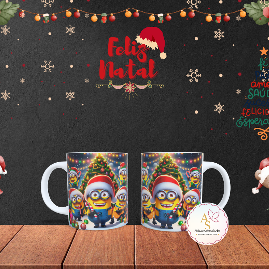 Caneca Personalizada MINIONS 1