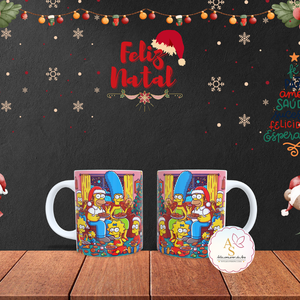 Caneca Personalizada SIMPSONS 1