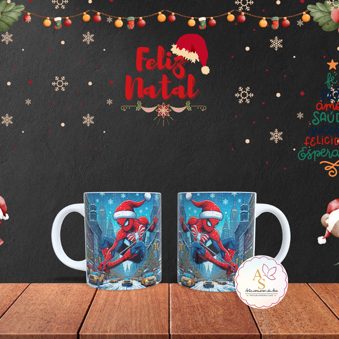 Caneca Personalizada HOMEM ARANHA 1