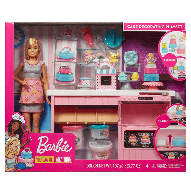 Boneca Barbie Quero Ser Pasteleira