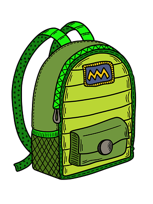 Mochila Verde
