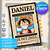Convite de Aniversário One Piece Wanted