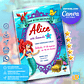 Convite de Aniversário Ariel, a Pequena Sereia - Thumbnail 1
