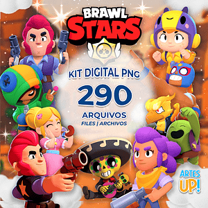 Kit digital PNG Brawl Stars Clipart