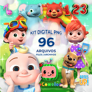 Kit digital PNG Cocomelon Clipart