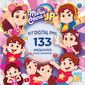 Kit digital PNG María Clara y JP Clipart