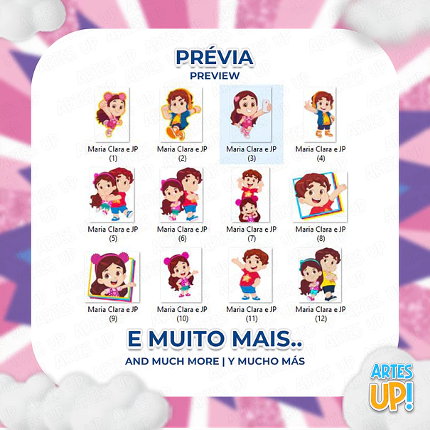 Digital Kit PNG Maria Clara and JP Clipart 2