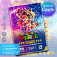 Convite de Aniversário Super Mario Bros - Thumbnail 1