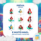 Kit Digital PNG Ariel Pequena Sereia Clipart - Thumbnail 2