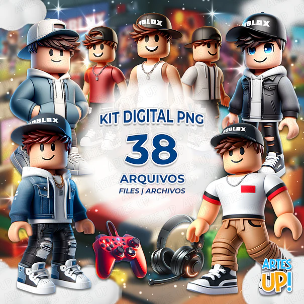 Kit Digital PNG Roblox Clipart 1