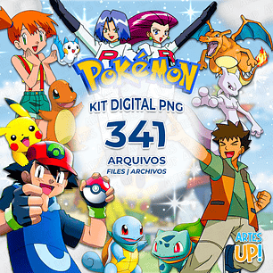 Kit Digital PNG Pokémon Clipart