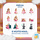 Kit Digital PNG Princesa Aurora Clipart - Thumbnail 2