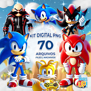Kit digital PNG Sonic Clipart