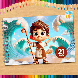 Moses Coloring Book to Print