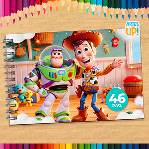 Libro para colorear de Toy Story para imprimir