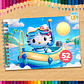 Livro de Colorir Hello Kitty para imprimir - Thumbnail 1