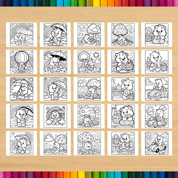 Care Bears Coloring Book to Print 5