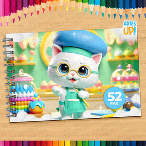 Libro para colorear de gatitos para imprimir