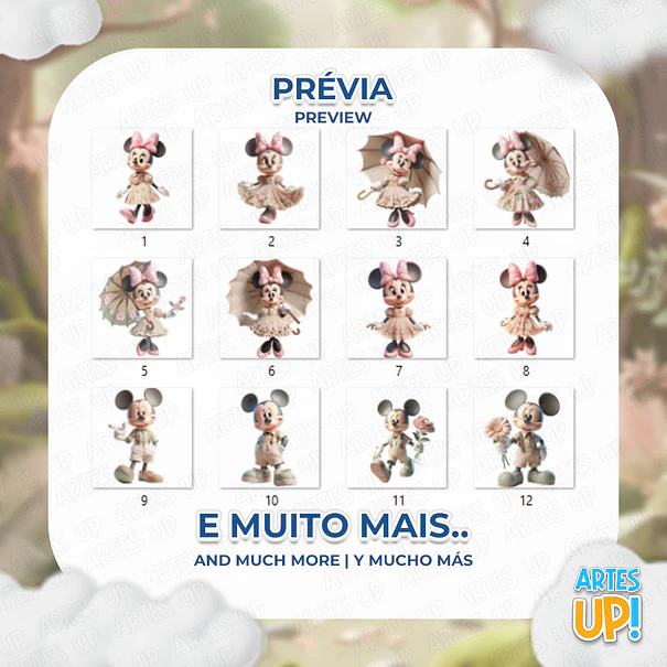 Kit digital PNG Disney Forest Clipart 2
