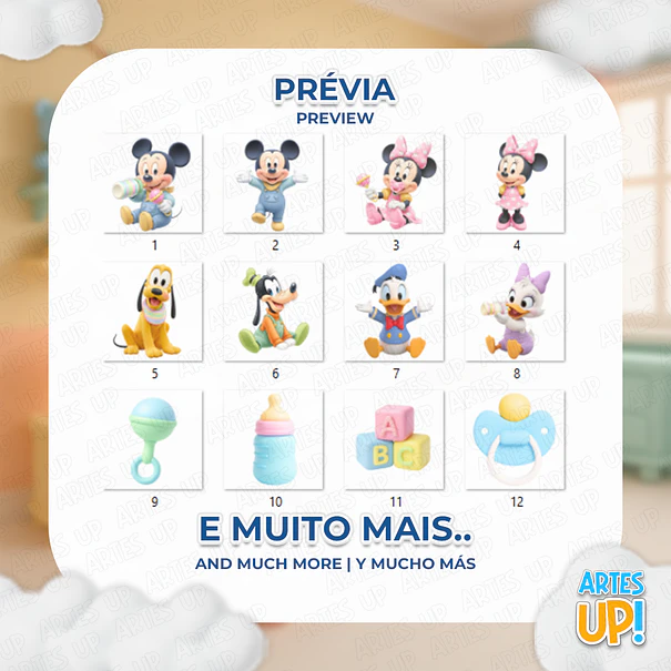 Digital Kit PNG Disney Baby Clipart  2