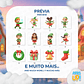 Kit Digital PNG Elfo Natal Clipart  - Thumbnail 2