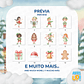Kit Digital PNG Elfo Natal aquarela Clipart  - Thumbnail 2