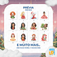 Kit Digital PNG Princesas Disney Natal aquarela Clipart  - Thumbnail 2