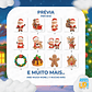 Kit Digital PNG Papai Noel e Mamãe Noel Natal Cute Clipart  - Thumbnail 2
