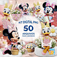 Kit digital PNG de Disney Minnie Daisy Garden - Miniatura 1