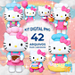 Kit Digital PNG Hello Kitty Mundo Doce Clipart  - Miniatura 1