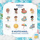 Kit digital PNG Fiesta en la piscina Clipart para niños - Miniatura 2