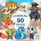 Kit Digital PNG Zootopia Clipart - thumbnail 1