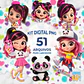 Kit Digital PNG Luluca 3D Clipart  - thumbnail 1