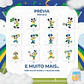 Kit Digital PNG Disney Copa do Mundo Brasil Clipart  - Miniatura 2