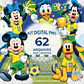 Kit Digital PNG Disney Copa do Mundo Brasil Clipart  - Miniatura 1