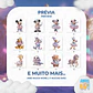 Kit digital de imágenes prediseñadas PNG del Circo Rosa de Disney - Miniatura 2