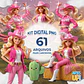 Kit Digital PNG Barbie Boiadeira Clipart  - Thumbnail 1